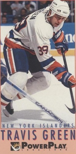 1993-94 Fleer Power Play - Travis Green #383