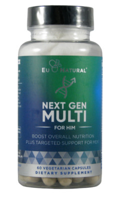 Eu Natural Next Gen Multi for Him Advanced Men s Multivitamin Supplement 60 Caps