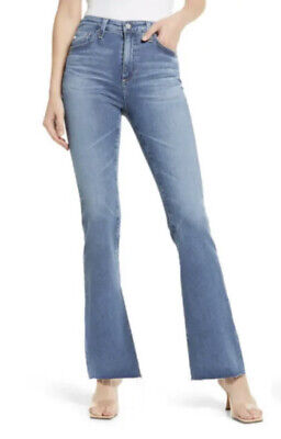 AG Adriano Goldschmied Farrah Boot High-Rise Boot Jeans Womens 30x32 Blue Denim