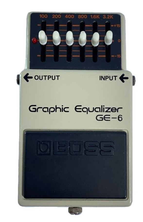 BOSS GE-6 グラフィック イコライザー　made in JAPAN BOSS GE-6 グラフィック イコライザー made in JAPAN BOSS GE-6