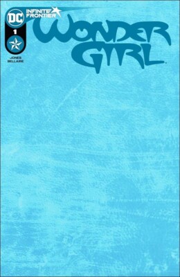 Blank WONDER GIRL #1 DC Infinite Frontier Convention Sketch Variant 9.4