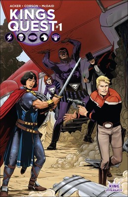 Kings Quest #1A VF; Dynamite | Flash Gordon the Phantom Prince Valiant - we comb