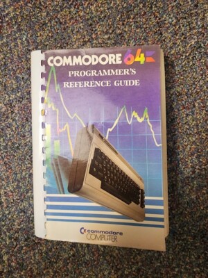Commodore 64 Programmer's Reference Guide Spiral Bound Book