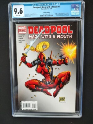 DEADPOOL MERC WITH A MOUTH 7 2nd Print VARIANT CGC 9.6  1st Lady Deadpool  MOVIE