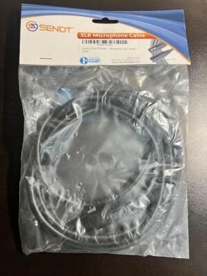 Sendt XLR Microphone Cable - 10' 24AWG