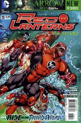 Red Lanterns #13A VF 2012 Stock Image