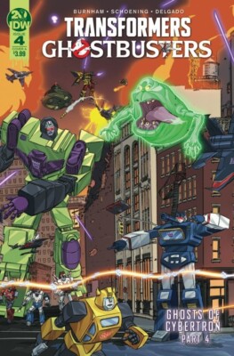 TRANSFORMERS / GHOSTBUSTERS #4 (2019)VF/NM IDW