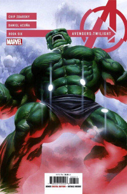 AVENGERS TWILIGHT #6 NM ALEX ROSS IRON MAN CAPTAIN AMERICA THOR HULK MARVEL