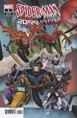Spider-Man 2099: Exodus #5 (MARVEL, 2022, Ron Lim Connecting Variant)
