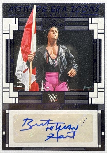 2024 Panini Three Count WWE - Bret Hart #AE-BHM