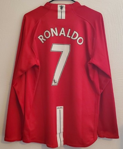 Nike Manchester United Ronaldo 07-09 LS Home Jersey / Shirt Nike Manchester United Ronaldo 07-09 LS Home Jersey / Shirt