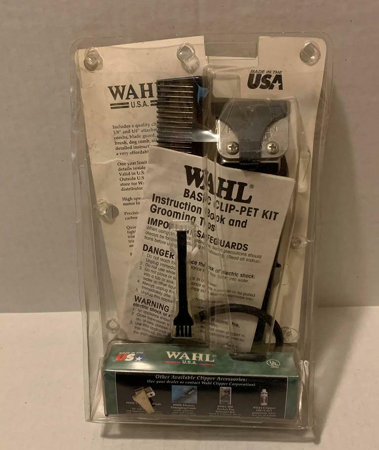 Wahl Professional Animal Grooming Clipper Electric Razor  Yellow Made In USA
