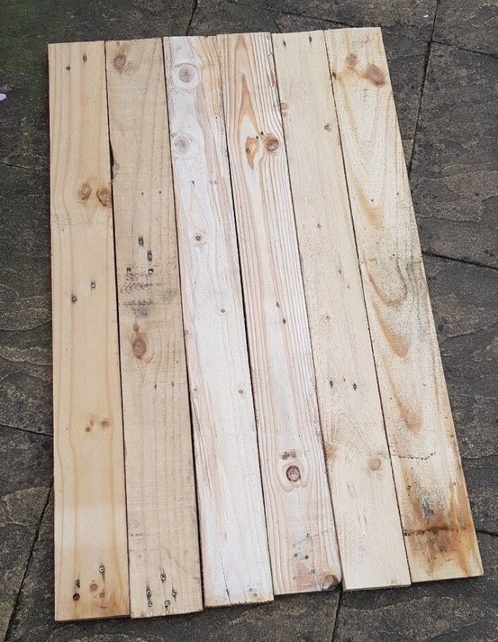 Reclaimed Pallet Wood Boards, 1m Sq, Cladding / Bar / Upcycle / Recycle / DIY in Redhill