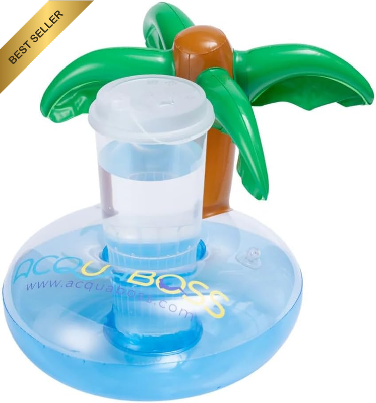 Inflatable Drink Holder – Floating Cup Holder for Pool, Beach & Outdoor Fun | Du