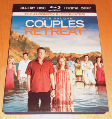 COUPLES RETREAT Vince Vaughn BLU-RAY 2010 EXCELLENT CONDITION NOW OOP