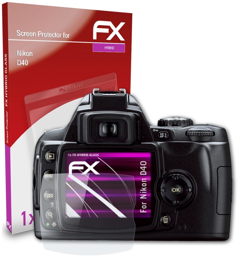 AtFoliX FX Hybrid-Glass Panzerfolie Für Nikon 1 J5 – 9H Kratzfest, Made In Germany