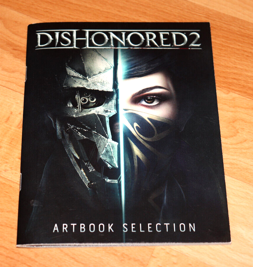 Dishonored 2 Artbook Selection Art Book rare Promo