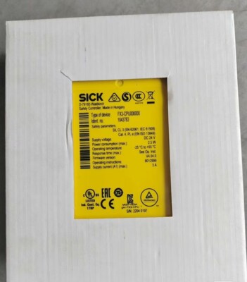 1PCS New SICK FX3-CPU000000 Safety Main Module 1043783 Flexi CPU