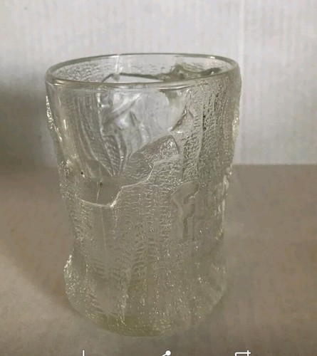 Vintage Flintstones Glass Mug Mcdonalds 1993.