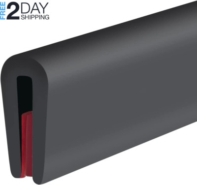 Rubber Edge Trim, Self-Adhesive Rubber Edge Trim, Edge Protector for Sheet Meta