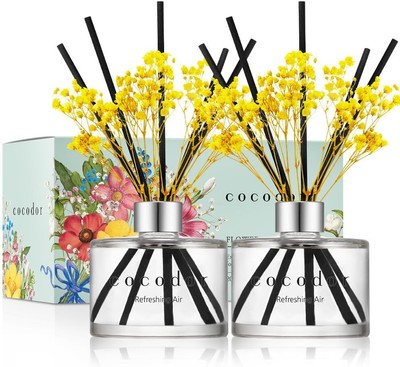 Cocod'or COCODOR Preserved Real Flower Reed Diffuser/Refreshing Air /