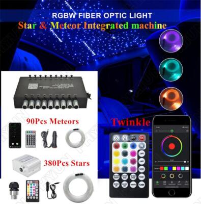 10W Twinkle Meteor Led Car Starry Sky Light Roof Star Night Lights Auto Interior