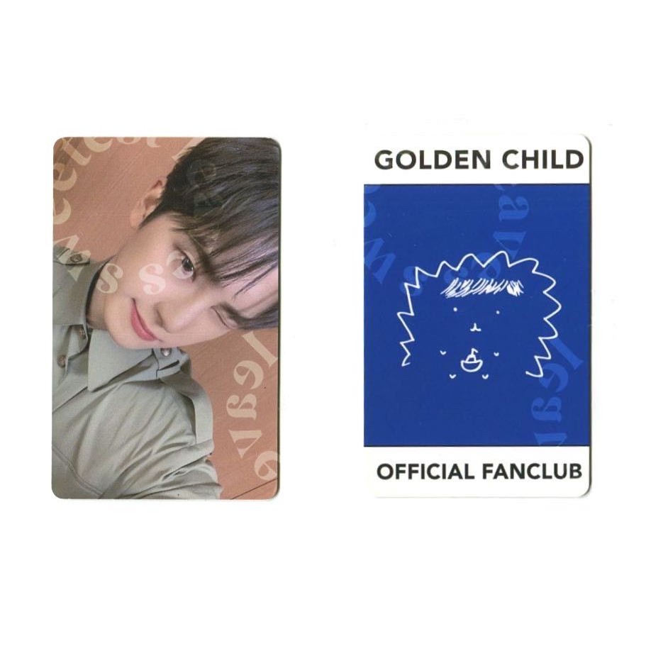 Golden Child 2nd Gen Goldenness fankit Seungmin photocard