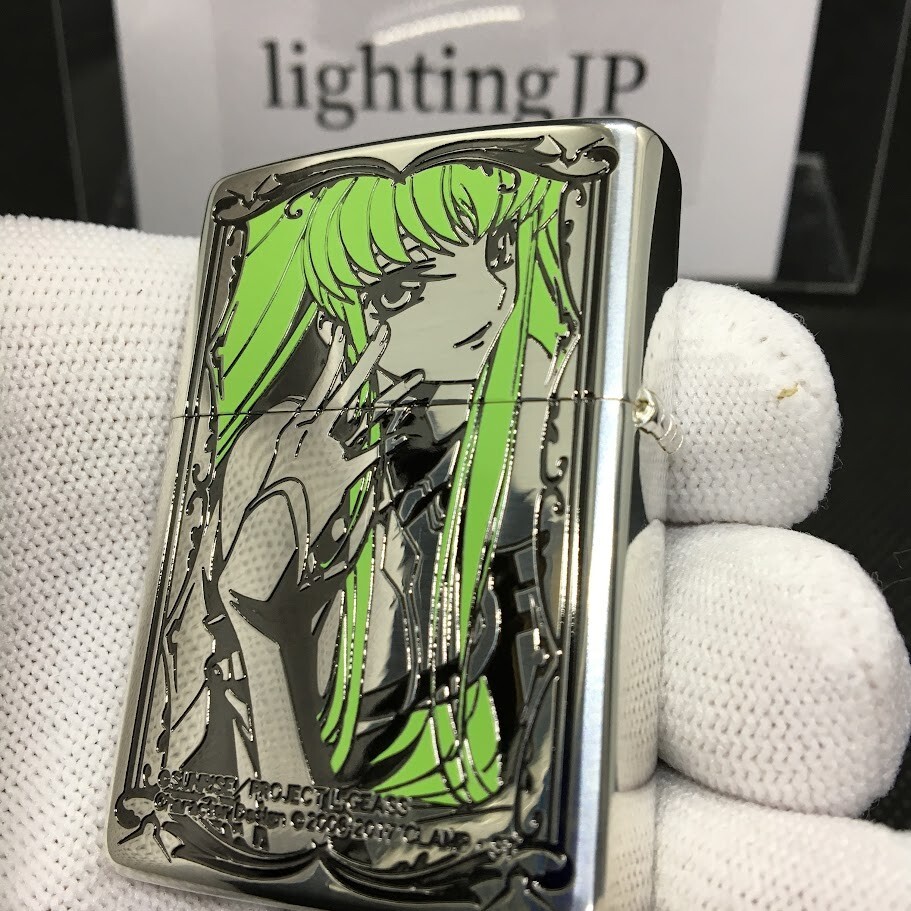 ZIPPO CODE GEASS アニメライター Zippo Oil Lighter Code Geass Lelouch Of The Rebellion C.C.