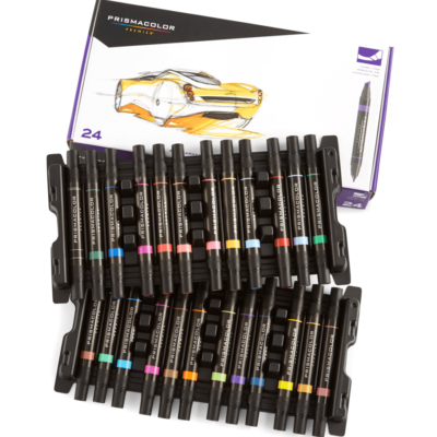 Chisel/fine Tip Pack Coloured