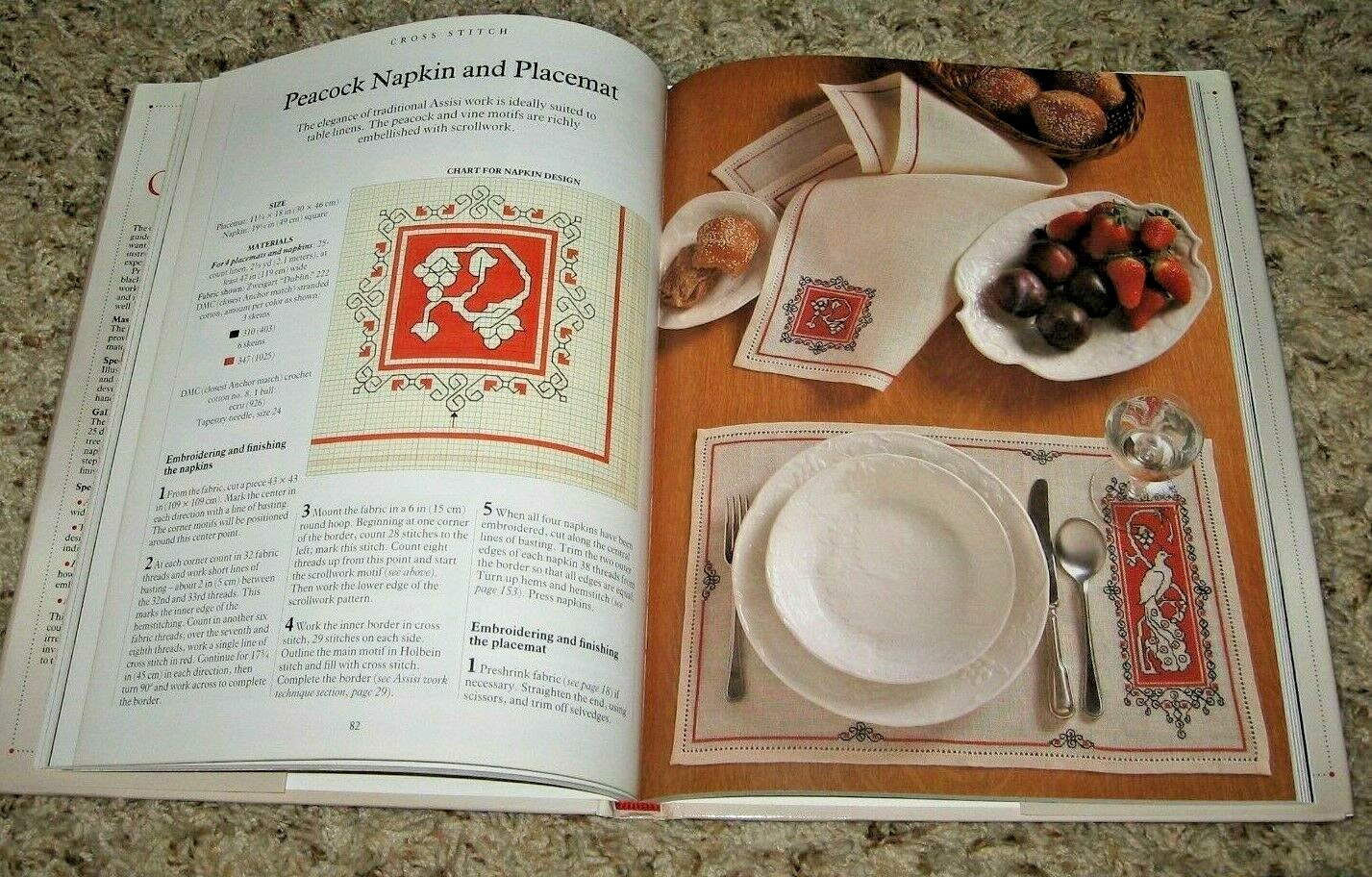 COMPLETE BOOK OF CROSS-STITCH & COUNTED THREAD TECHNIQUES~ELEANOR VAN ZANDT~VGC