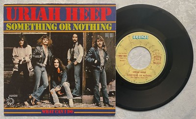 URIAH HEEP 'Something Or Nothing / What Can I Do' 1974 French 7'' vinyl