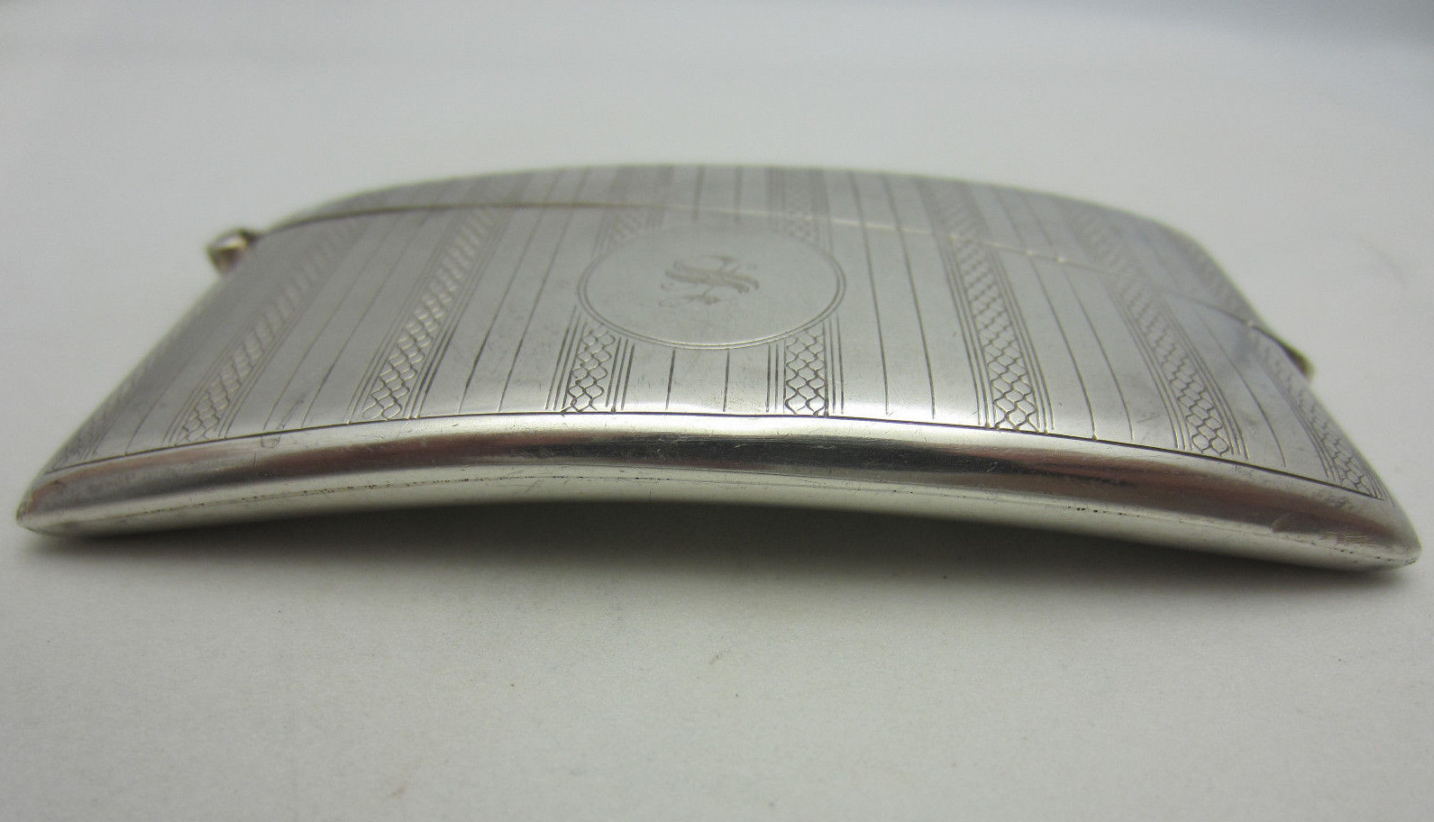 Vintage Antique Sterling Silver Art Deco Vesta Match Case 39.2 g Calling Card