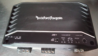 Rockford Fosgate Prime R2-1200X1 1200 Watt Monoblock Class D Subwoofer Amplifier