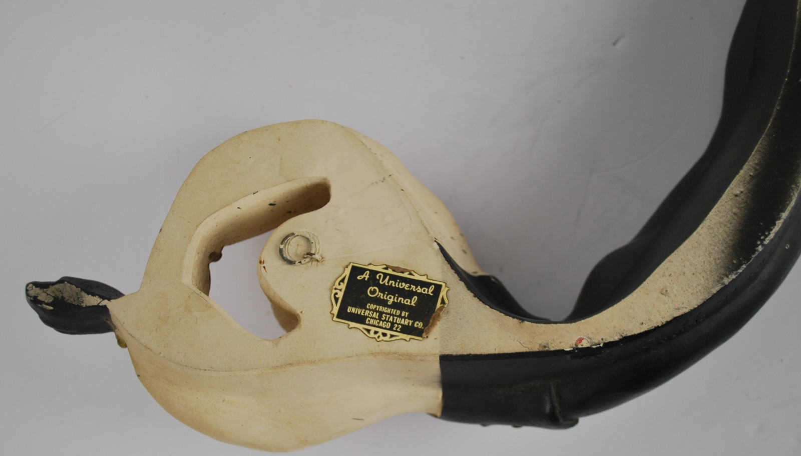 Ballerina Dancer Wall Hanging Plaster Chalkware Universal Original Chicago 22