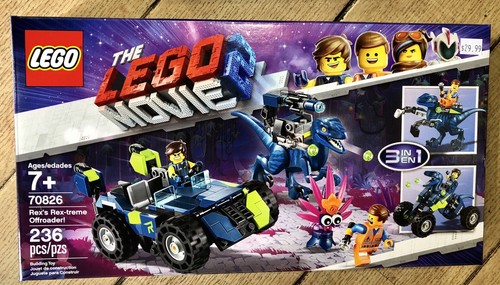 Lego Movie 2 70826 Rex’s Rex-tree Off-roader And 70836 Batman & Metal Beard