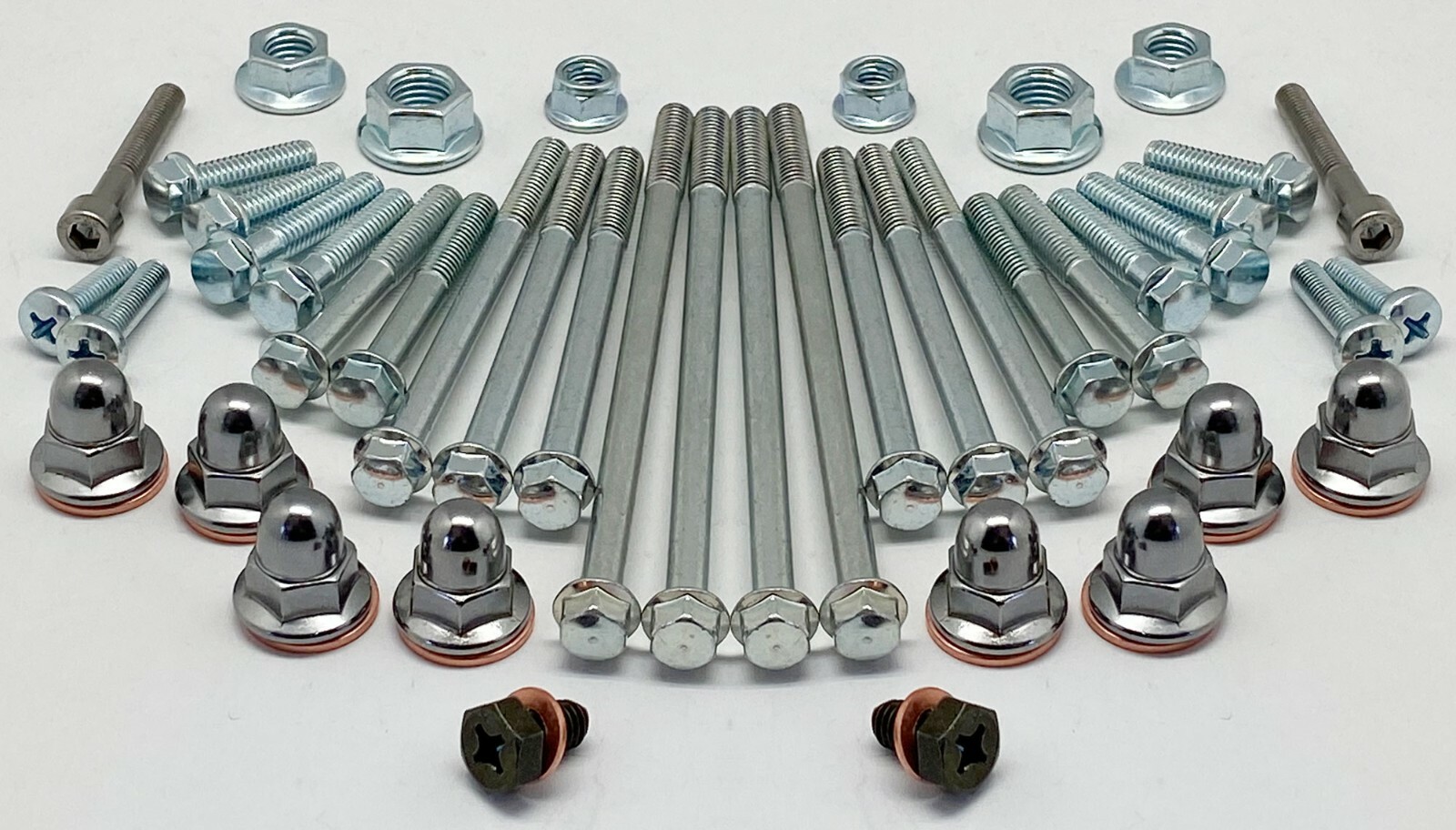 YZ125 Engine Bolt Kit for Rebuild of Yamaha YZ 125 Specbolt OE ZINC Fasteners
