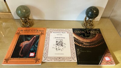 3 Book- Celtic Music for Harp & Folk Harp sheet music- Mel Bay; Deborah Friou