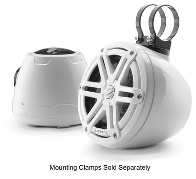 JL Audio M3-650VEX-Gw-S-Gw M3 6.5'' VeX Enclosed Marine Coaxials NO CLAMPS