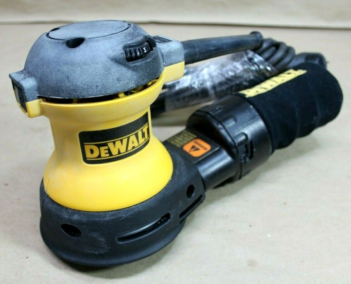 DEWALT DW423 VARIABLE SPEED RANDOM ORBIT SANDER WITH DUST BAG & CASE FREE SHIP