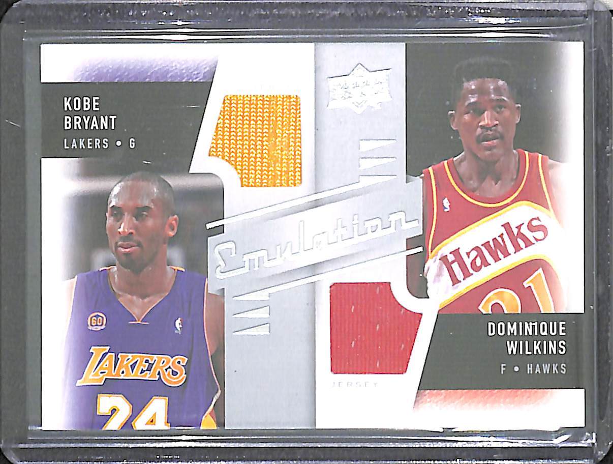 2008-09 Upper Deck Emulation Dual Relic #E-BW Kobe Bryant