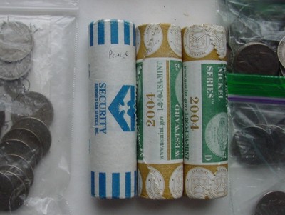 584 Nickels ~ V Nickels ~ Buffalo ~ Silver War Nickels ~ Westward Journey