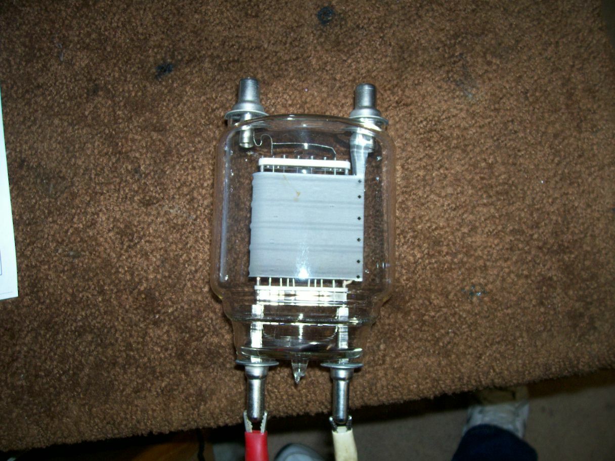 VINTAGE GE 833 TRANSMITTING TUBE USED