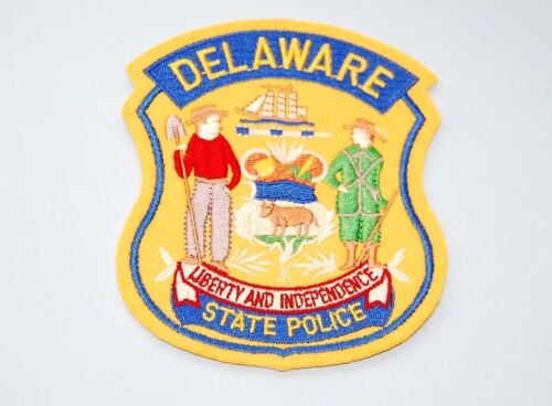 NEW - Delaware State Police 4.75" Patch - NICE!