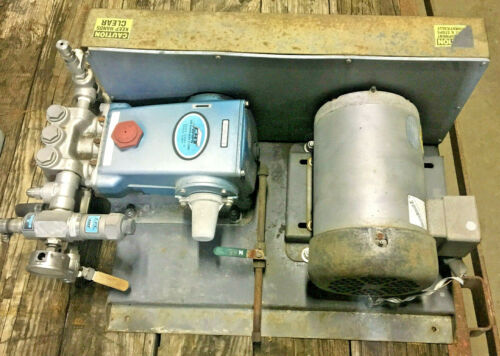 651 Stainless Steel Cat Pump 7013.100 Regulator Accumulator 5hp Electric Motor