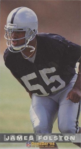 1994 Fleer GameDay James Folston #199