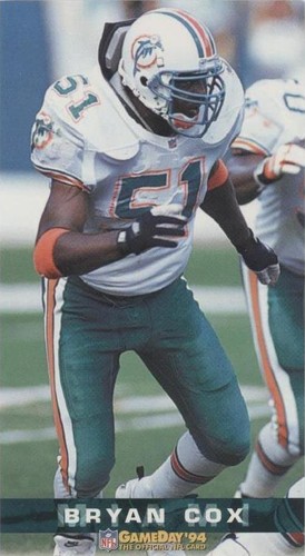 1994 Fleer GameDay Bryan Cox #234