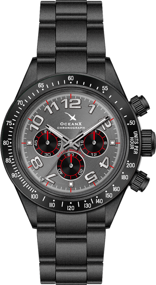Pre-owned Oceanx ✅  Speed Racer Iii Chronograph Srs341 International Shipping ?? Dealer