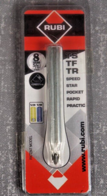 RUBI 01958 8mm (5/16'')  Scoring Wheel for Tile Cutter Fits TS TR Rapid Star
