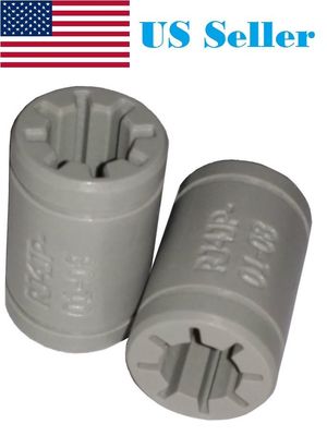 50X 3D Printer Solid Polymer LM8UU Bearing 8mm shaft - Igus Drylin RJ4JP-01-08