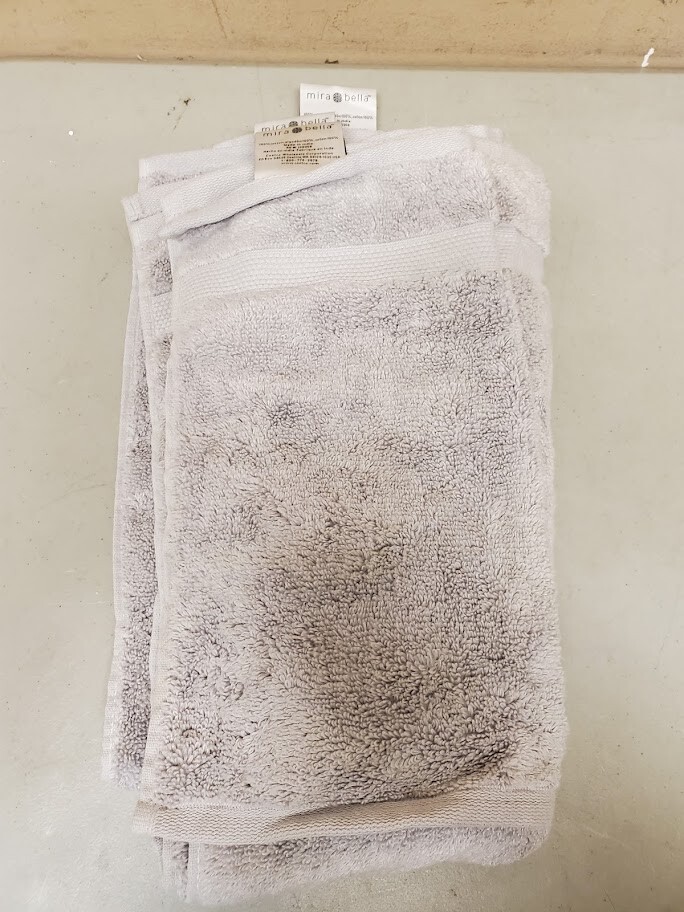 2 Pack 1 Washcloth Used Grey Free Shipping